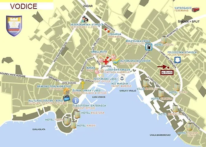 Lägenhet Vodice, Buntic *